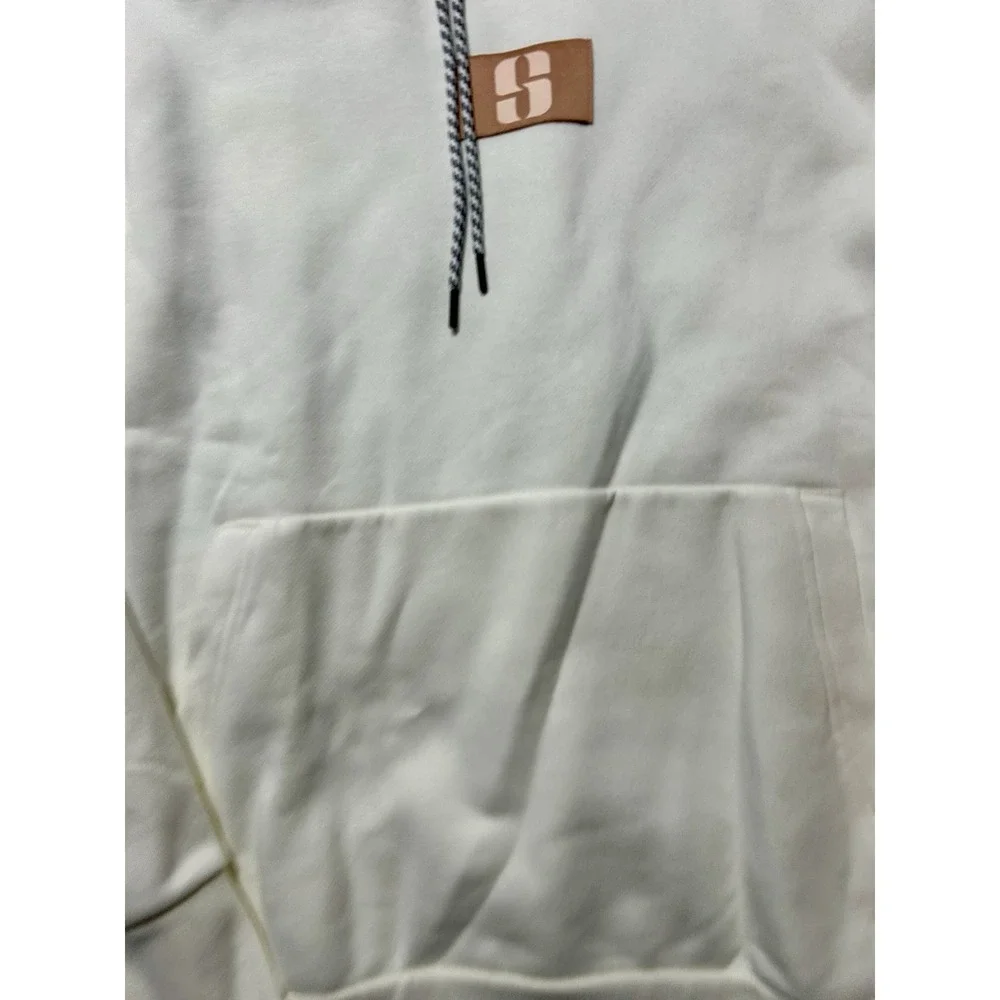 Nike Womens Sabrina Ionescu Hoodie Fleece Bball XL Off White FJ4449-133 (A9)